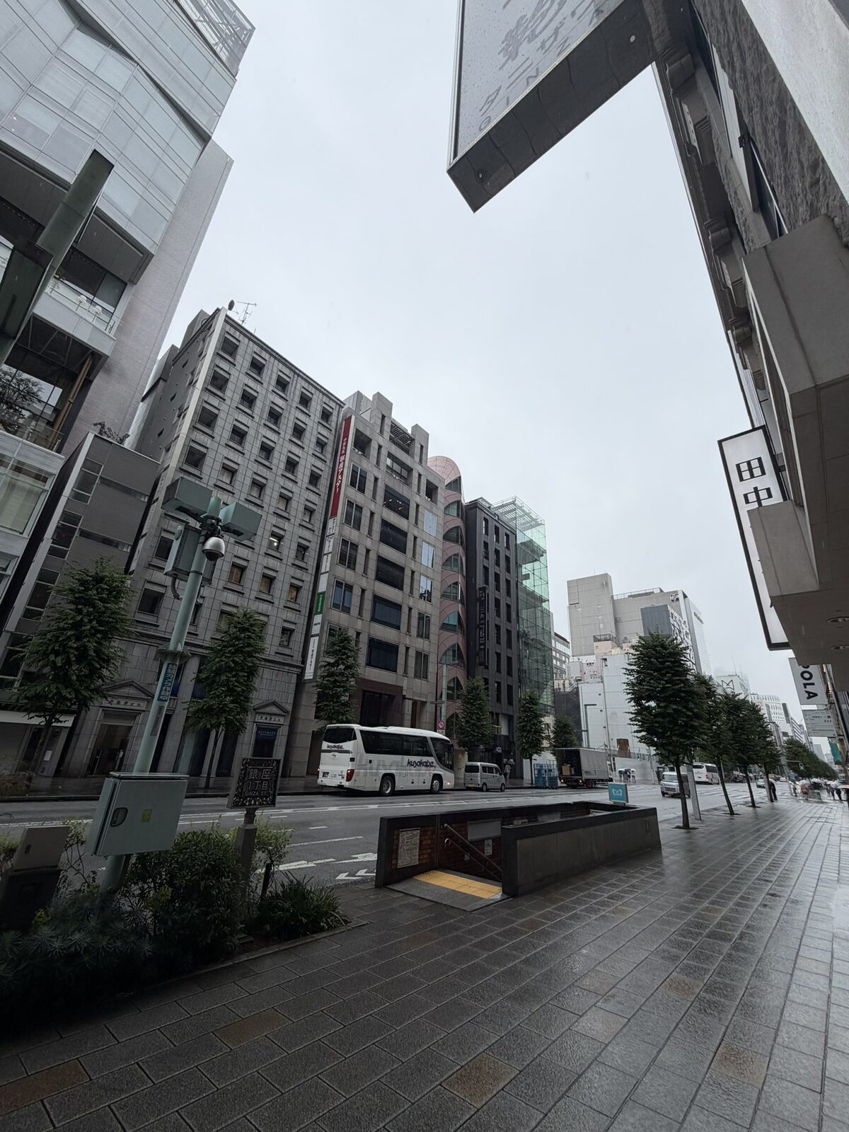 会場のある有楽町・銀座の街並み